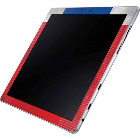 Iceland Soccer Flag Galaxy Book 12in Skin